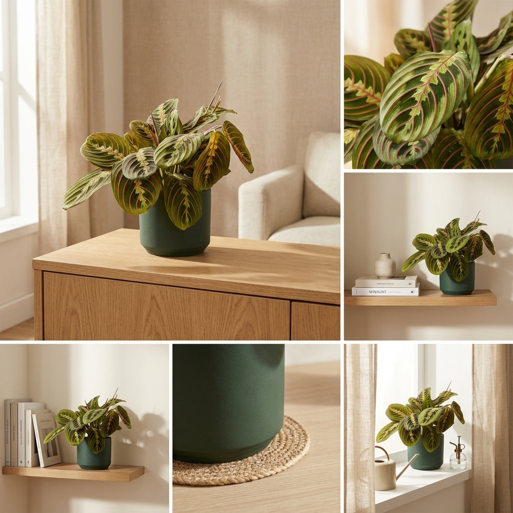 Maranta kaufen | Gebetspflanze ‘Fascinator Arrowroot’ Zimmerpflanze