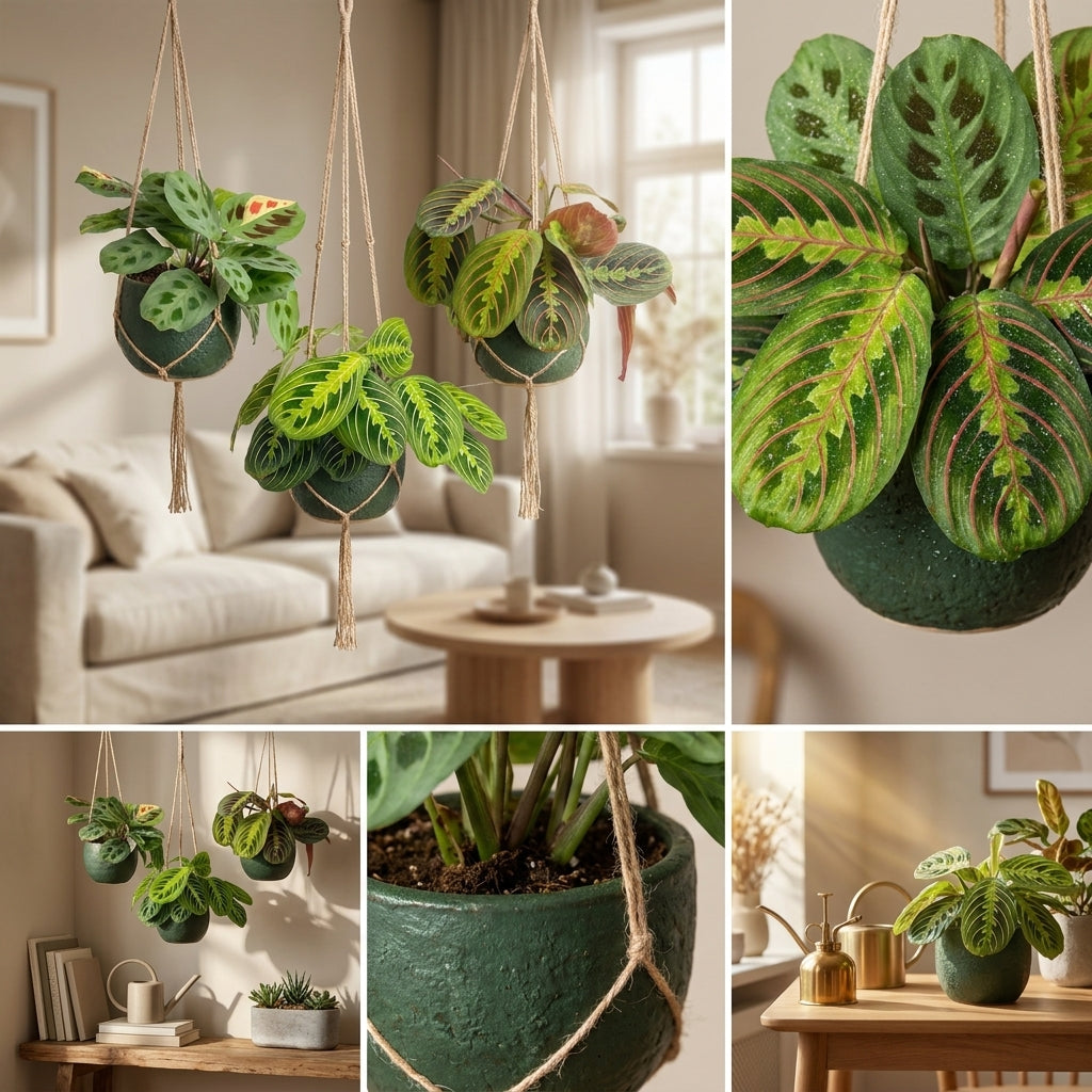 Maranta Set kaufen | Kokodama Gebetspflanzen Mix 3 Stück