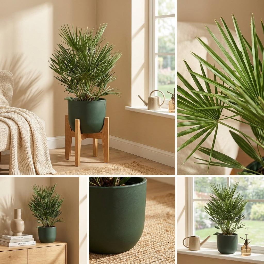 Zwergpalme kaufen 🌴 | Chamaerops humilis 100 cm – Winterharte Palme