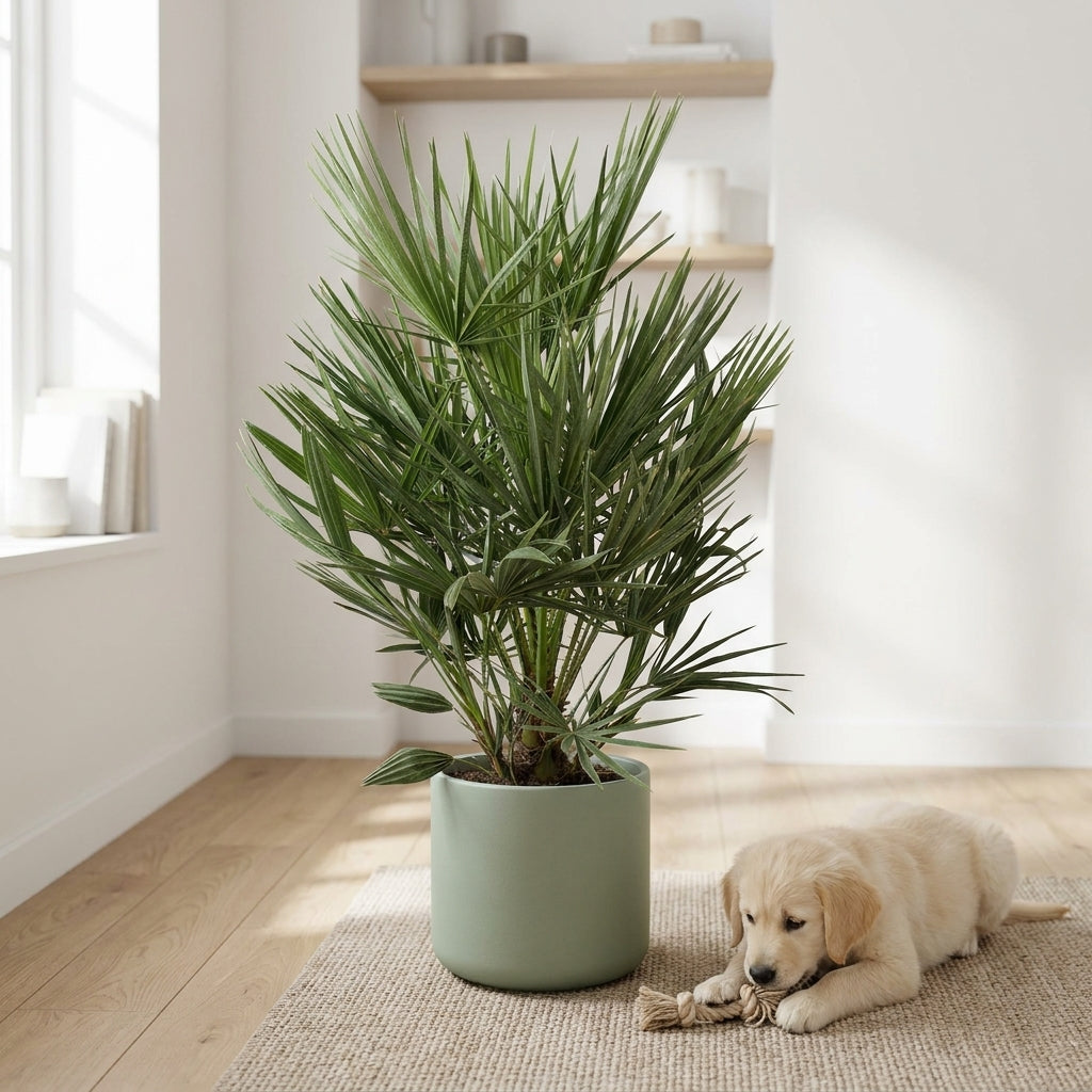 Zwergpalme kaufen 🌴 | Chamaerops humilis 100 cm – Winterharte Palme