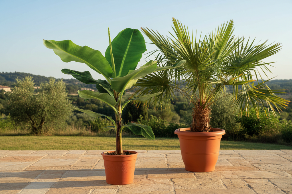 Bananenpflanze Musa – Tropische XXL-Zimmerpflanze 130 cm